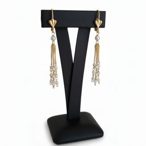 Fluid Elegance & Timeless Grace Drop earrings