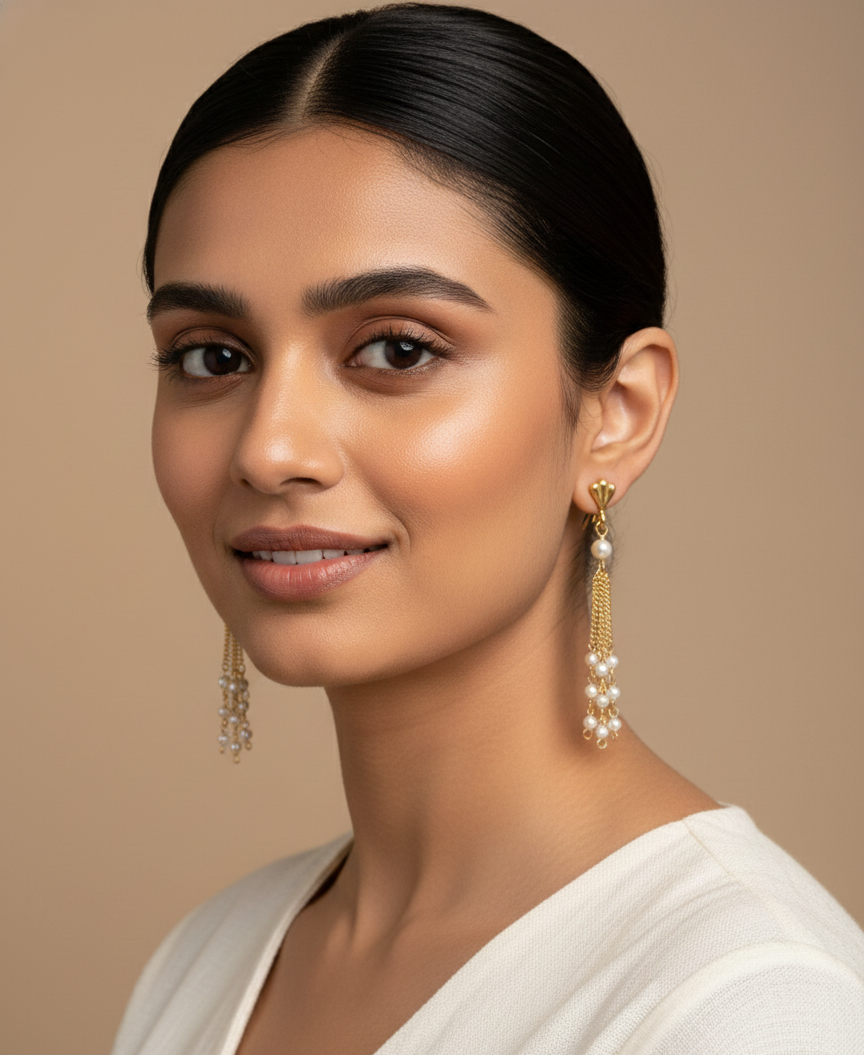 Fluid Elegance & Timeless Grace Drop earrings - Image 2