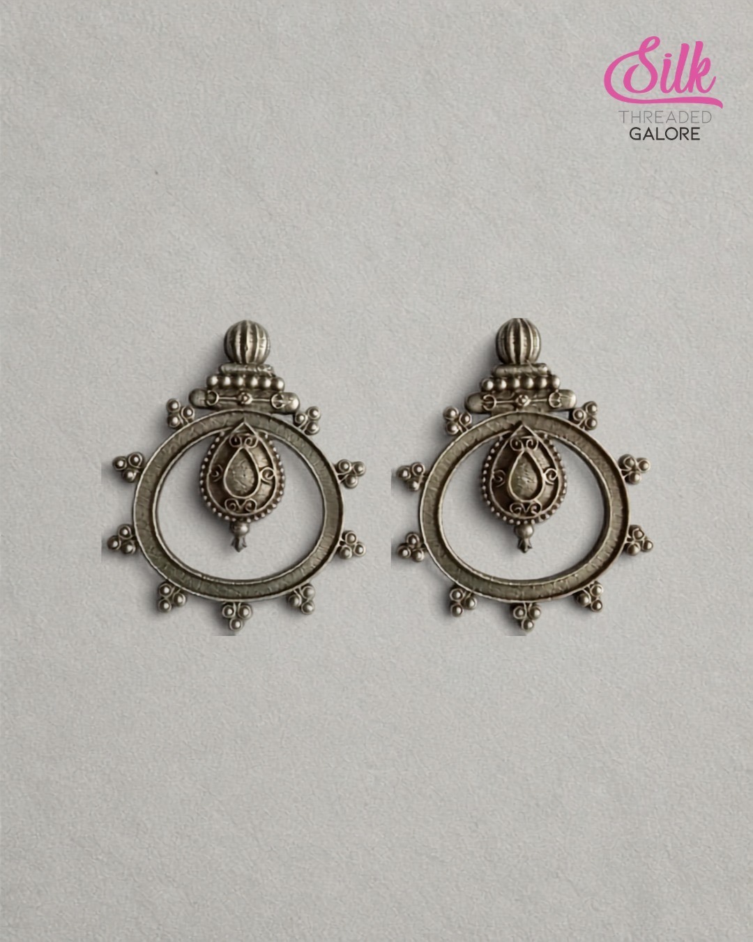 Antique Tribal Hoop Earrings